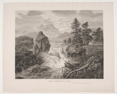 A Waterfall by Søren Henrik Petersen