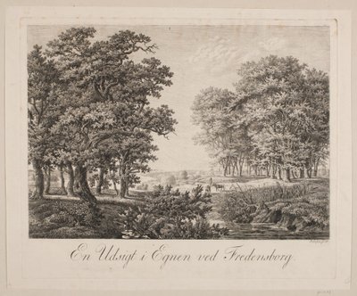 A View in the Vicinity of Fredensborg by Søren Henrik Petersen