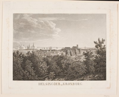 Helsingør and Kronborg by Søren Henrik Petersen