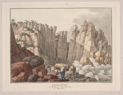 Randkleven by the Shore in Østermarie Parish on Bornholm by Søren L. Lange