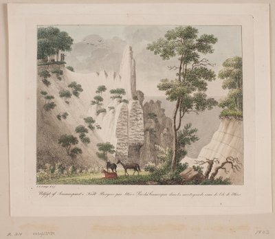 View of the Summer Spire in the Chalk Mountains on Møn by Søren L. Lange
