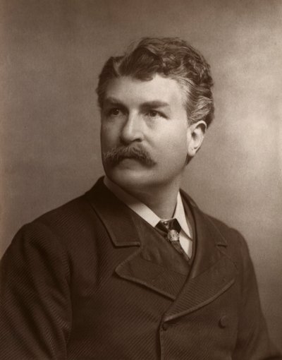 Henry Gartside Neville, British actor, 1884 by St James