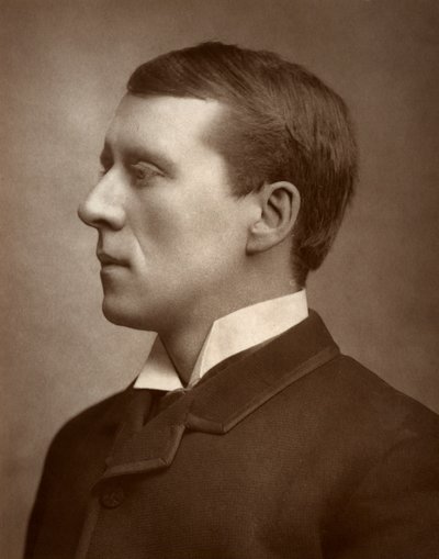 Herbert Beerbohm Tree, British actor, 1884 by St James