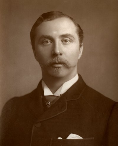 William Hunter Kendal, British actor and theatre manager, 1884 by St James