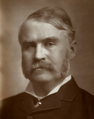 William Schwenck Gilbert, British artist, librettist, playwright and writer, 1883 by St James