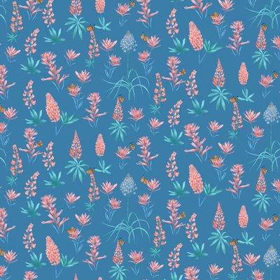 Alpine Meadow Pattern by Stacy Hsu