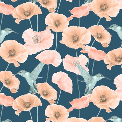 Poppy Pattern, 2020 by Stacy Hsu