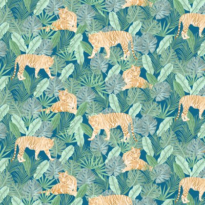 Tigers Pattern by Stacy Hsu