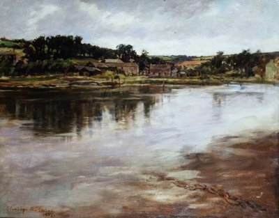 A Cornish Estuary by Stanhope Alexander Forbes