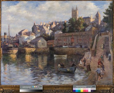 The Inner Harbour - Abbey Slip by Stanhope Alexander Forbes