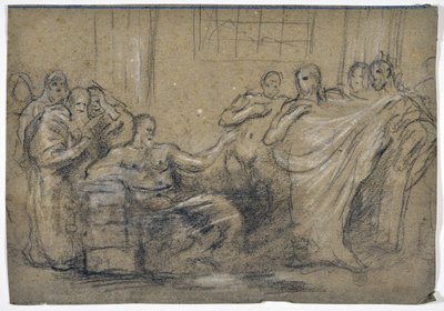 Ancient Scene Study by Stanislas Torrents y de Amat