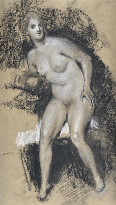 Female Nude Academic by Stanislas Torrents y de Amat