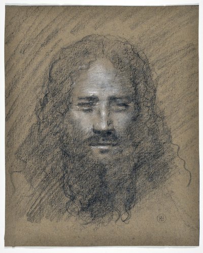 Head of Bearded Man by Stanislas Torrents y de Amat