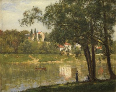 Île de la Grande Jatte, c.1877-82 by Stanislas Victor Edouard Lepine