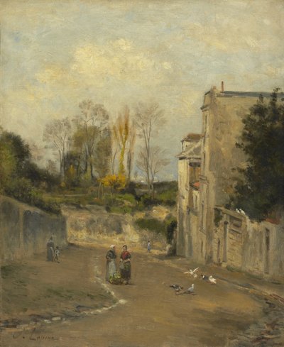 Montmartre, the Rue Cortot, c.1872-76 by Stanislas Victor Edouard Lepine