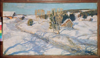 Blue Snow by Stanislav Joulianovitch Joukovski