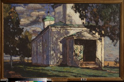 A Summer Day. Painting by Stanislav Yulianovich Zhukovsky by Stanislav Joulianovitch Joukovski