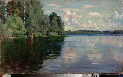A Lake by Stanislav Joulianovitch Joukovski