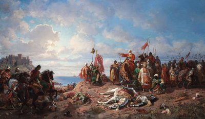 The Death of King Wladyslaw III at Varna by Stanislav Khlebovsky