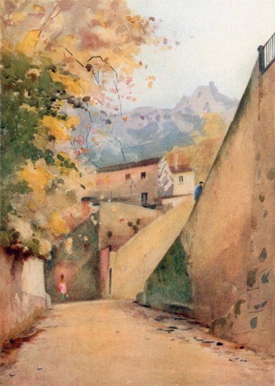A Street in Cintra by Stanley Inchbold