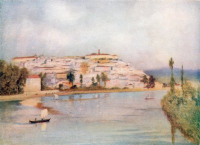 Coimbra and the River Mondego by Stanley Inchbold