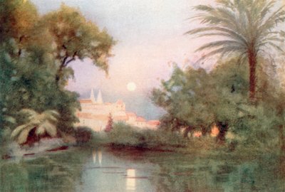 The Garden of the Quinta do Relogio by Stanley Inchbold