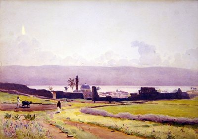 Within the Walls of Tiberius, c.1905 by Stanley Inchbold