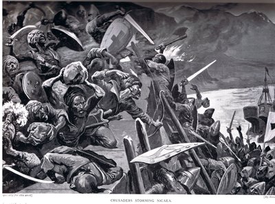 Crusaders Storming Nicaea by Stanley L. Wood