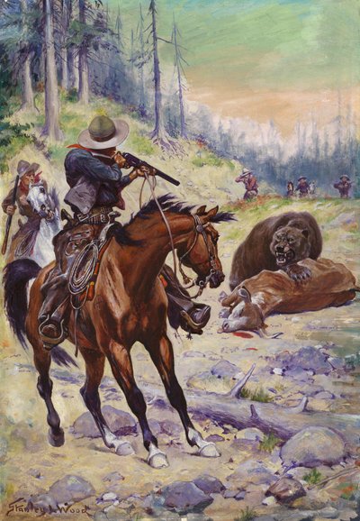Shooting a Bear by Stanley L. Wood