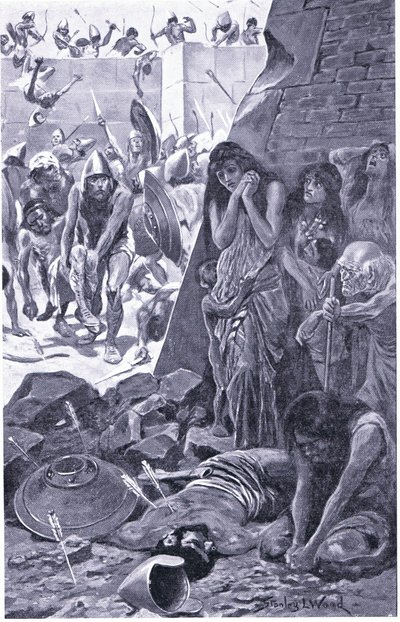 Tyre Besieged by Nebuchadnezzar of Babylon by Stanley L. Wood