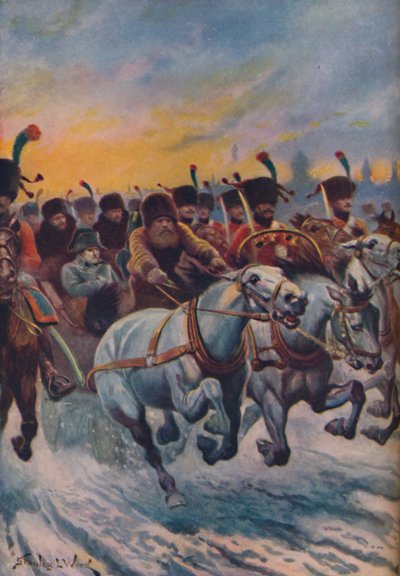 Napoleon at the Retreat from Moscow, c1925 by Stanley Llewellyn Wood