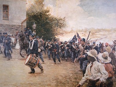 General Sherman marching through Georgia by Stanley Massey Arthurs