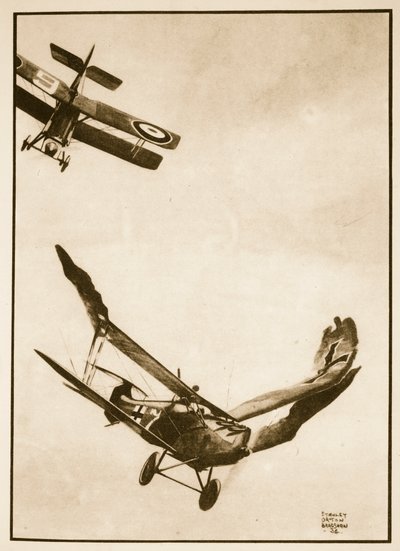 The Last Victory of James McCudden, illustration from 