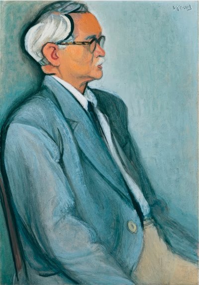 Portrait of Abe Yoshishige by Sōtarō Yasui