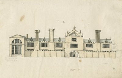 Blithfield Hall by Stebbing Shaw