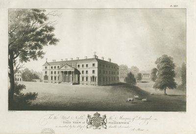 Fisherwick Hall by Stebbing Shaw