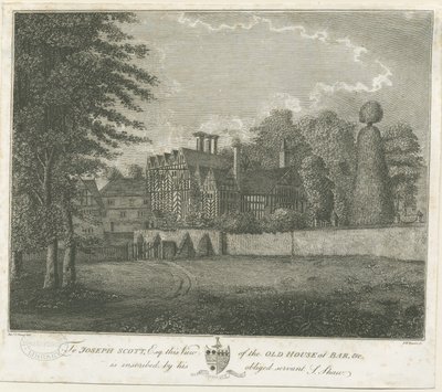 Great Barr Village - Old Tudor House by Stebbing Shaw