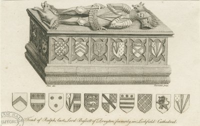 Lichfield Cathedral - Tomb of Lord Bassett by Stebbing Shaw