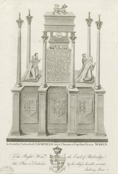 Lichfield Cathedral - Tomb of William Paget by Stebbing Shaw