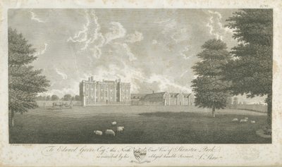 Shenstone Park - Hall: engraving, nd [late 18th cent] by Stebbing Shaw