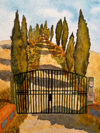 Tuscany - Asciano by Steegs Art Karin