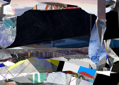 Abstract City Layers by Stefan Fransson