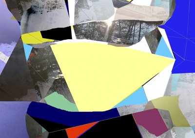 Abstract Sunlight Collage by Stefan Fransson