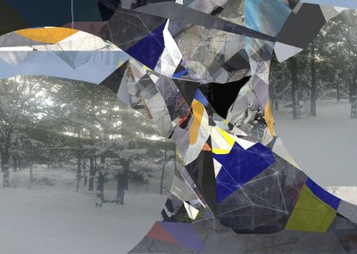 Fractured Winter Landscape by Stefan Fransson