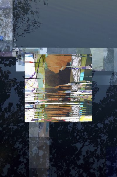 Glitch Nature Abstract by Stefan Fransson