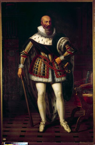 Full-Length Portrait of Maximilian de Bethune, Marquis de Rosny, Duke of Sully by Stefan Juliusz Norblin de la Gourdaine