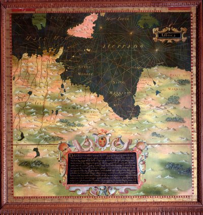 North Africa: Cyrenaic and Marmarique Region Map Made by Stefano Bonsignori by Stefano Buonsignori