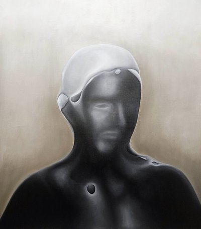 Abstract Dark Figure by Stefano Mazzolini