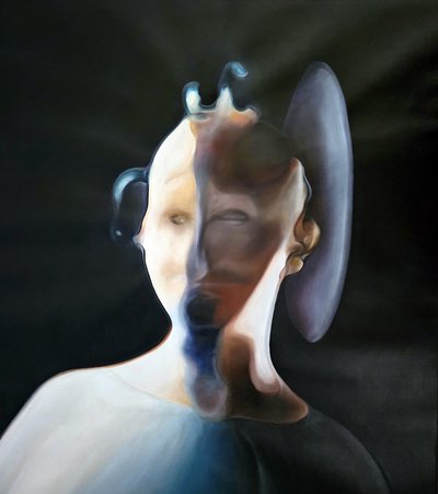 Enigmatic Abstract Head by Stefano Mazzolini