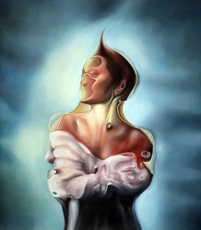 Ethereal Fluid Portrait by Stefano Mazzolini